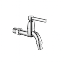 Torneira fixa de ABS cromada com alavanca para jardim