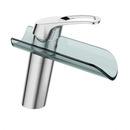 Torneira monocomando vidro baixa para lavatório