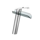 Torneira monocomando vidro alta para lavatório