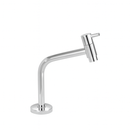 Torneira link redonda cromada baixa de 3/4' em aço inox