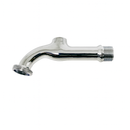 Corpo de torneira de jardim em zamac cromado