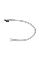 Engate trançado de aço inox 304 - com registro de esfera - 40 cm