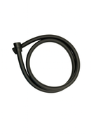 Engate de PVC Preto com porcas de metal - 120 cm