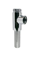 Corpo reto de mesa 3/4' em aço inox para torneira de cozinha ou lavatório