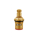 Mecanismo 1/4 de volta M18 pequeno vermelho Deca de latão