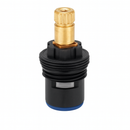 Mecanismo 1/4 de volta M22 vermelho Deca, corpo plástico e pistão de metal