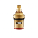 Mecanismo 1/4 de volta M22 vermelho Deca de latão