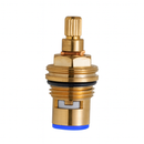 Mecanismo 1/4 de volta M22 azul Docol de latão