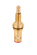 Mecanismo 1416 1/4 de volta latão amarelo para registro de pressão