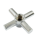 Acabamento C31 de zamac cromado - nacional