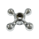 Acabamento C33 de zamac cromado - nacional