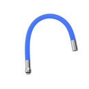 Tubo flexível de Silicone azul de 3/4 - com porca e arejador simples de metal