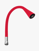 Tubo flexível Cônico de PVC vermelho de 3/4 - com porca de metal e arejador 2 jatos