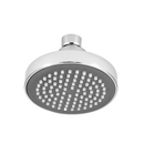 Cabeça de ducha redonda em ABS cromada de 10cm